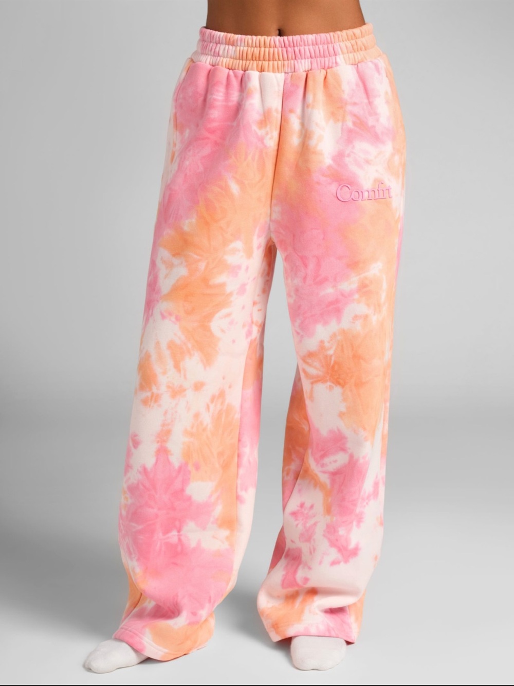 Comfrt sunset tie dye sweatpants